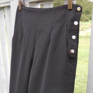NWT Forever 21 Black Sailor-Type Pant